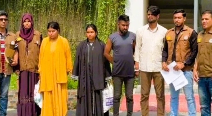 নরসিংদীতে ‘হানিট্র্যাপ’ চক্রের ৪ সদস্য গ্রেপ্তার